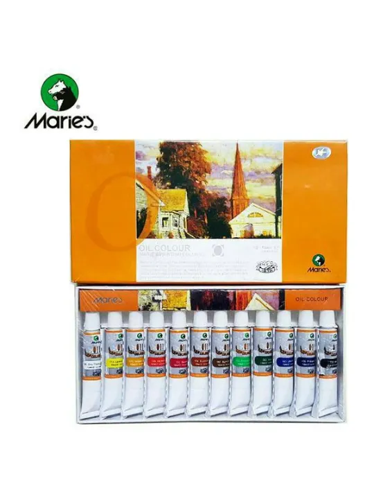 Marie%E2%80%99s%20Oil%20Paint%2012pcs%20set%2012%20ml%20tube%20-%20Image%205