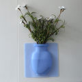 3 Pack Silicone Vase Sticker Flower Wall Vase Refrigerator Glass No Trace Sticker Magic Rubber Wall Hanging Vase Flower Pot House Decor. 