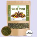 Pahari Podina Dry / Dried Wild Mint whole / Sookha Podina Leaves / Sukha Podina 100 Grams. 