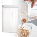 Airtight Food Storage Box Stackable Sealed Can for Coffee Bean Rice Cookie. 