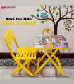 Maxware Kid's Folding Chair and Table Set | Kid's folding chair and table set for study, enjoy meal and play games. 
