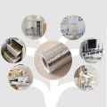 RSS FULL SIZE Self-Adhesive Foil Aluminum Sticker For Kitchen Cabinet Wallpaper Oil Proof Waterproof wall protector with heat resistant ,Stove Cabinet Stickers ,kitchen backsplash wall tile sticker , aluminium sheet Wallpaper 60 X 200. 