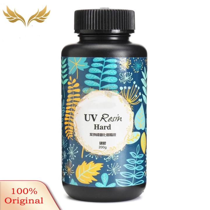 10/15/25/60/100/200g UV Resin Hard Glue Ultraviolet Transparent LED DIY Tools