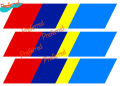 High Quality Decal Strips for Peugeot 205 Sport Gti Grille 21cmx4,5cm Ba224 Car Sticker Vinyl Waterproof PVC. 
