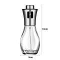 Olive Oil Spray Bottle 200ml Glass Olive Oil Sprayer Anti-slip Press Top Kitchen Oil Misting Tool for Oil Control Kitchen Gadget. 