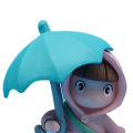 Girl Miniature Colorfast Fairy Garden Mini Girl Sculpture. 