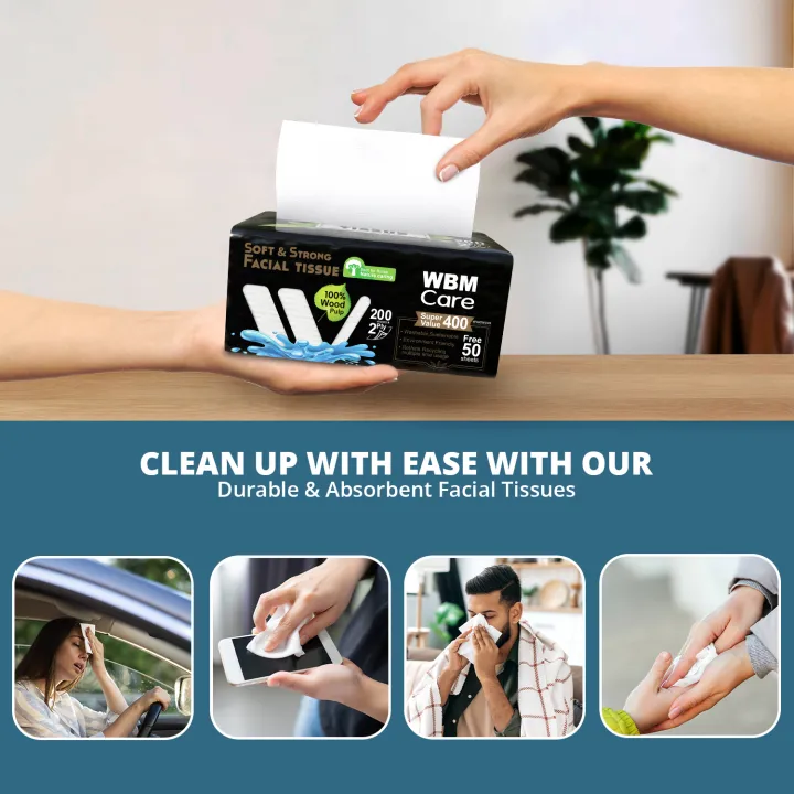 WBM%20Facial%20Tissue%20Paper%20Tea%20Tree%20Fragrance%20-%20200s%20(2%20Ply)%20%20UltraSoft%20Tissue%20Made%20with%20100%25%20Wood%20Pulp%20-%20Image%206