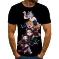 Kimetsu No Yaiba Anime شرٹ For Men Manga Demon Slayer T-Shirts Camisetas Hombre Ropa Clothing Camisa Masculina Verano Roupas. 