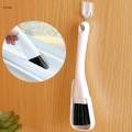 Groove Cleaning Brush, Door Track Cleaning Brush, Crevice Brush, for Dining Room Keyboard Living Room Bathroom. 