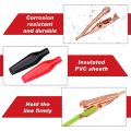 20 Mini Toothless Alligator Test Clips,Solid Copper Clips Electrical. 