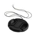 Universal Lens Cap For Dslr Camera Leather Hand Grip Camera Body Camera  Dslr Canon Sony Samsung Olympus  Fujifilm Pentax Samsung  Tamron  Sigma  Tokina  Yongnuo  Asahi  Yashica 40.5Mm 46Mm 49Mm 52Mm 55Mm 58Mm 62Mm 67Mm 72Mm 77Mm 82Mm. 