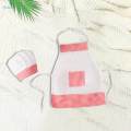Newborn Baby Chef Costume Apron Chef Hat Baby Chef Outfit for Photography Boy L. 