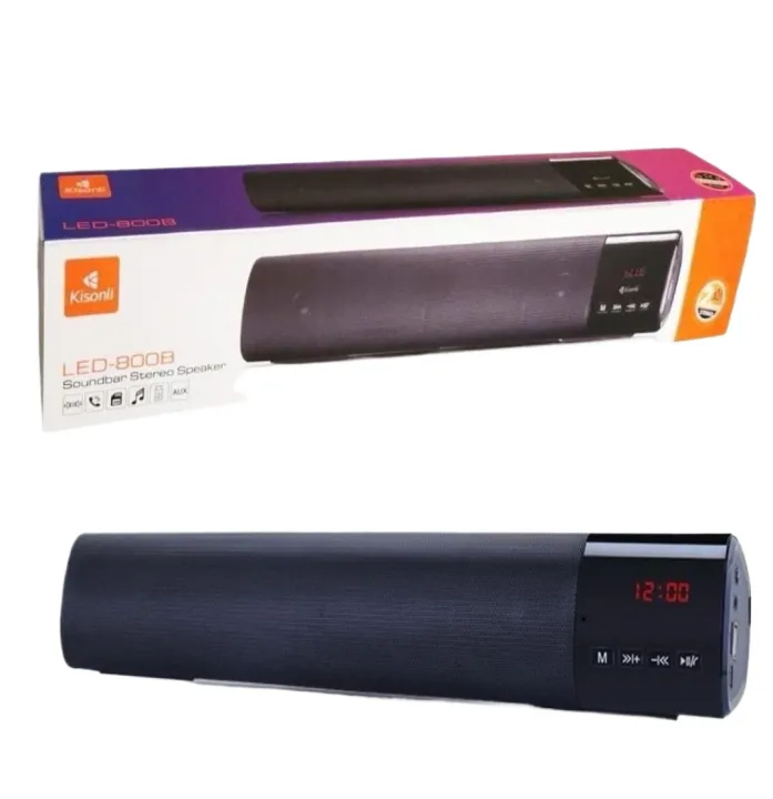 Kisonli%20LED-800%20LED-800B%20Portable%20Wireless%20Bluetooth%20Speaker%20With%20Digital%20Display%20Speakers%20Sound%20bar%20Gaming%20Kisonli%203D%20Sound%20HIFI%20Home%20Theater%20new%20led%20Long%20Battery%20Good%20sound%20quality%20Usb%20&%20Wireless%20Speaker%20TF%20Card/AUX/Handfree/FM%20Radio%20-%20Image%202