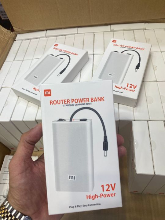 12v MI Power Bank, UPS, Power backuP for Modem ,wifi router , 12 Volt ...