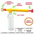 Pressure Water Spray Bottle Pump, Indoor/Outdoor Gardening Cold Drink/Juice Bottle Attachable Spray. 