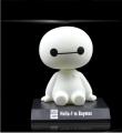 2022 NEW Big Hero 6 Baymax Toy Model Dolls PVC 12cm Lovely Cute Automobile Head Shaking Action Figure GIFT. 