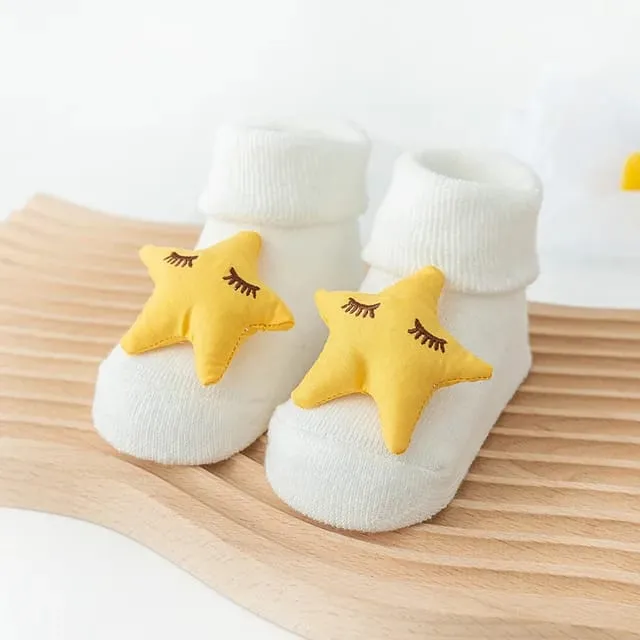 Newborn%20Baby%20Booties%20Socks%20Shoes%20/%20kids%20Toddlers%20Booties%20infant%20-%20Image%202