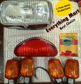 Complete Brake Light for all 70cc bike | Back Light for Motorcycles and Bikes | Brake Light for CD70, 70cc China, and Honda Bikes | Rear light for bike  | Durable and Stylish  - Good Quality Brake Light – Brake Light for Bike with 1 Free Klink Protectant. 