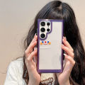 Cute Smiley Face s23 Phone case s23ultra Summer Transparent S22+ New Silicone s21fe Soft S23plus. 