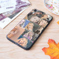 For iPhone Zoe Laverne Collage Print Soft Matt Apple iPhone Case. 