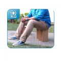 Multipurpose Folding Cardboard Stool (Small) (HI UTILITY PRODUCTS). 