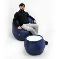 Relaxsit Sports Bean Bag Set – 2 Bean Bag Chairs with a Table – Office and Living Room Seating Solution. 