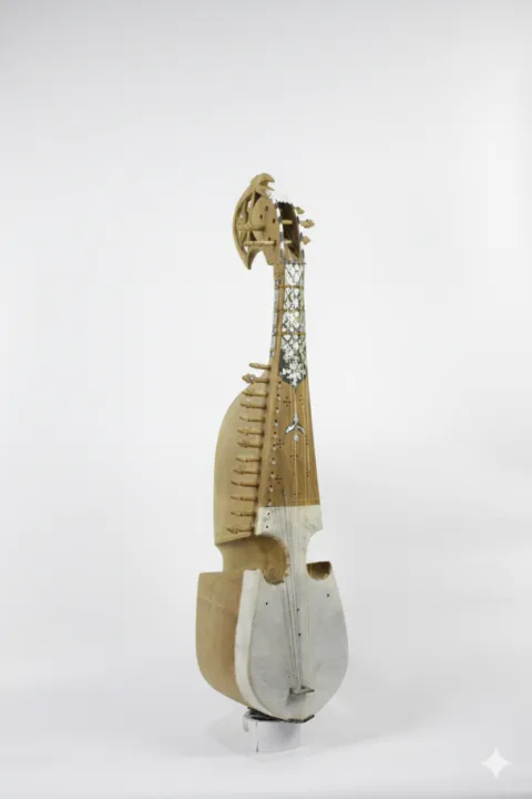 Rubab Pakistani Traditional Musical Instrument | Half Sadaf Handcrafted ...