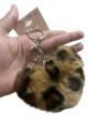 Fur Heart Keychain. 