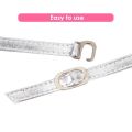 Womens Detachable Shoe Straps with Buckle, High Heels Anti Slip Shoe Strings Ankle Shoelace Replacement Accessories. 