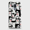 LG G7 ThinQ Cover - SkinLee HQ Hard Case - Beautiful Girl Crown Sunglasses - SKINLEE-479-1-413-275. 
