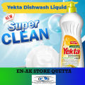 Yekta Dish Wash Liquid - Lemon Liquid - Dishwashing Soap -  Grease-fighting Dish Soap - Liquid Dish Wash 1000ml Bottle. 