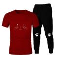 New Style Printed Casual Tshirt and Trouser Summer Wear Cotton Fashion Colored Tees Export Quality T shirts For Women. 