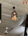 Mister Traders Brand 3D Wooden Pendant Ceiling Hanging Light Lamp I Ceiling Lights I Lamp I Lamps For Room I Decoration Items I Wooden Lamp I lights for decoration | lights | room decoration lights | wooden lamp | hall decoration Lamp. 