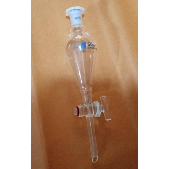 Separating Funnel 50ML Glass Stopper