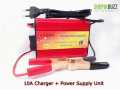 Automatic Battery Charger Power Intelligent Charger For Car UPS & Bike Batteries Smart Charger Auto Cut Off Function | Ecartmax. 