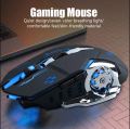 Wireless  and Bluetooth Mouse Rechargeable RGB Light Silent Click Matte Gaming Mouse Ergonomics Computer Office Laptop. 