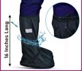 Long Waterproof Shoes Cover | Water / Mud / Snow Proof | High Quality | Non Slip Leather Sole. 