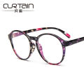 【BestGO】 Korean fashion glasses frame, retro round glasses frame trendy, can be equipped with flat mirror with myopia frame mirror. 