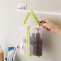 PURDD 1 pc Women Mesh Makeup Bag Travel Clear Large Cosmetic Bag Zipper Female Makeup uch Toiletry Bag Beauty Case uch. 