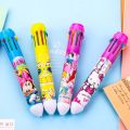 10 in 1 Pen Multicolor Gel Pen 10 Ink Refill in one Pen10 in 1 character ballpoint pen. 