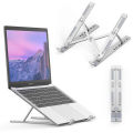 RAMEEZ MUNIR GONDAL Folding Laptop and Tab Stand | Alloy Stainless Steel | Adjustable. 
