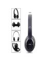 China Hut P47 - Foldable Wireless Headphones - Black. 