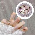 Nail Glitter Sequins Nail Art for Stage Performance Festival Makeup Party Style B. 