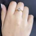 Diamond Ring Stainless Steel Ring For Girl & Woman. 