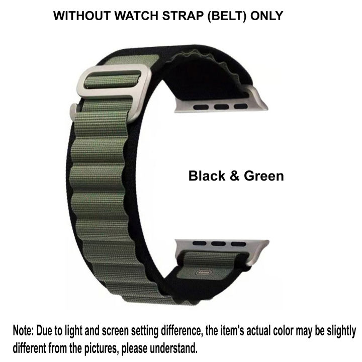 42-44-45-49mm Alpine Loop Straps for Smart watch  Strap for Smart Watch S8 Ulta S8+ Ultra T8 Ultra T800 T800 Pro T800 Ultra X8 Ultra DT NO 1 D800 Ultra T500 T500 Plus T55 T55 Plus FK78 HT89 HT99 W26 W26 Plus HW16 HW22 W16 MC72 MC 72 Pro i7 Pro i7 Plus