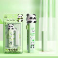 New Cute Panda Eraser Pencil Cute Push-pull Pen Shape Rubber Cute Stationery Pencil Eraser for Kids Student School Supplies. 