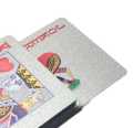 Gold/Silver Foil Plying Crds, best for playing indoor and outdoor with friends and family, Smooth Shuffling, Waterproof, Cheapest in prices, Imported Quality Cards, Tash, Pokar Dack. 