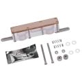 2X Multipurpose Mosfet Cooler Mos Waterblock for Motherboard Supply Graphics Card (8cm). 