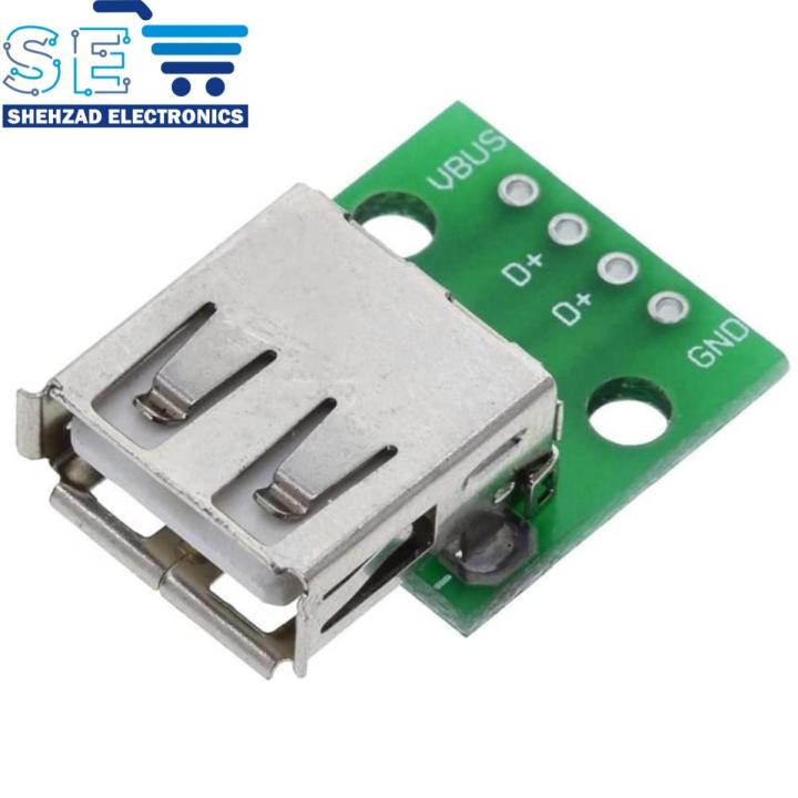 Type A Female/Male USB 2.0 Type-C To DIP Converter Adapter