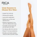 RICA Orange Liposoluble Wax For Sensitive Skin 400ML. 